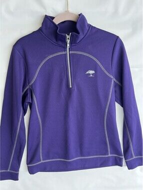 Clique Womens Fleece Long Sleeve Sweatshirt Golf Shirt Size XS